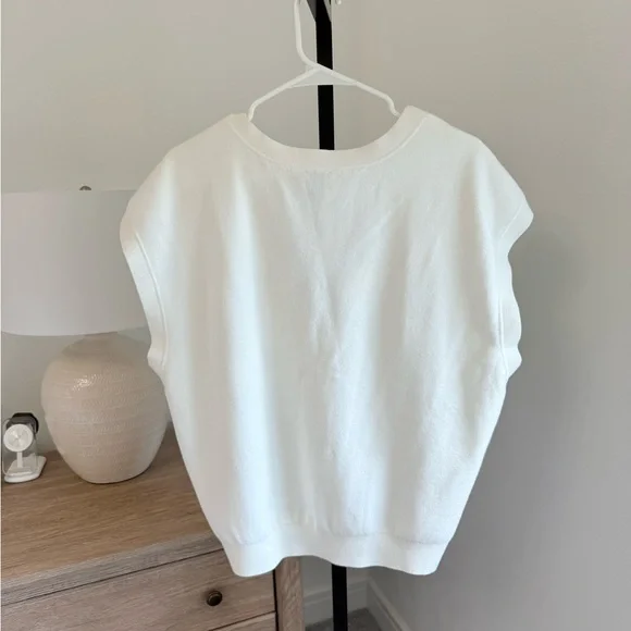 Maeve Anthropologie Slouchy Cardigan Sweater Vest Size Large - Picture 5 of 6